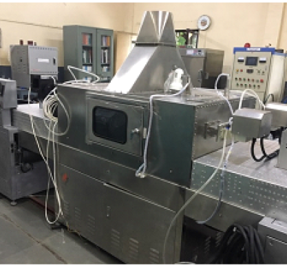 CONTINUOUS MICROWAVE PROCESSING SYSTEM